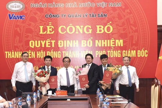 Bổ nhiệm nhân sự cấp cao của VAMC