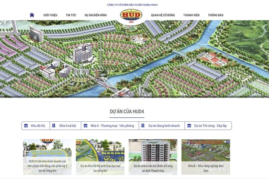 Xử phạt Đầu tư và Xây dựng HUD4 85 triệu đồng do vi phạm công bố thông tin