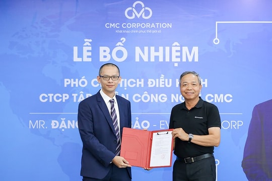 Tập đoàn Công nghệ CMC bổ nhiệm tân Phó Chủ tịch điều hành