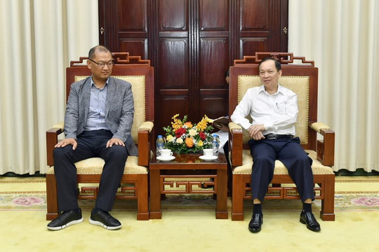 Phó Thống đốc Thường trực Đào Minh Tú tiếp Đoàn đại biểu Công đoàn ngành Tài chính Hàn Quốc