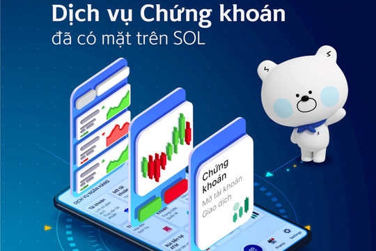 Shinhan tích hợp dịch vụ chứng khoán trên ứng dụng Shinhan SOL Việt Nam