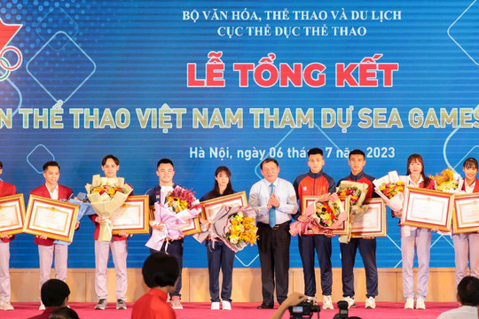Lễ Tổng kết Đoàn Thể thao Việt Nam tham dự Đại hội Thể thao Đông Nam Á lần thứ 32
