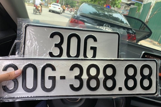Biển số xe “tứ quý”, “lộc phát” sắp được đấu giá