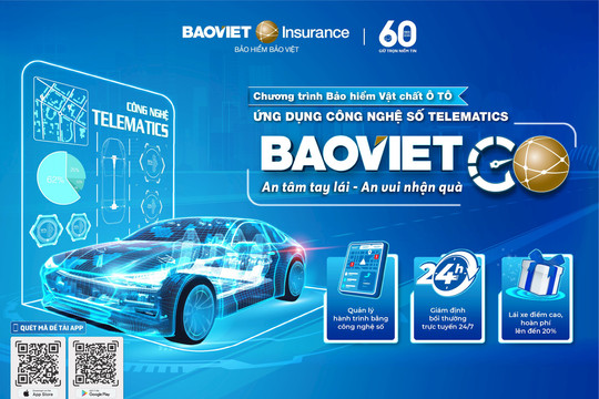 BAOVIET GO ra mắt bảo hiểm xe ô tô ứng dụng công nghệ số lần đầu tiên tại Việt Nam
