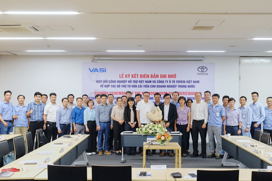 Toyota Việt Nam khởi động Dự án hỗ trợ doanh nghiệp trong nước trong lĩnh vực công nghiệp hỗ trợ ô tô