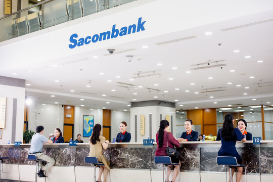 Sacombank: Dư nợ tín dụng 6 tháng đầu năm đạt hơn 460.000 tỷ đồng