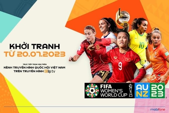 ClipTV chính thức sở hữu bản quyền giải World Cup nữ 2023