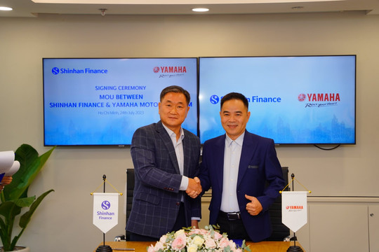 Shinhan Finance và Yamaha Motor Việt Nam hợp tác triển khai sản phẩm vay tiêu dùng trả góp