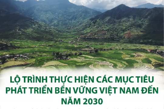 [INFOGRAPHIC] Lộ trình thực hiện các mục tiêu phát triển bền vững Việt Nam đến năm 2030