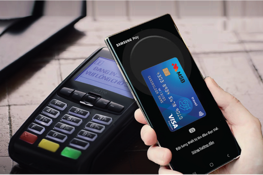 Thanh toán với Samsung Pay, chủ thẻ MSB nhận hoàn tiền 50% giá trị giao dịch