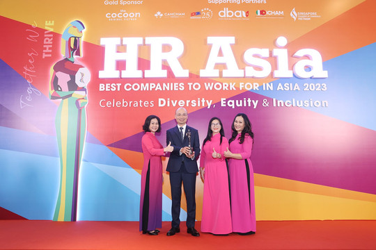 BAC A BANK giành 2 giải thưởng lớn tại Lễ trao giải “Nơi làm việc tốt nhất châu Á 2023”