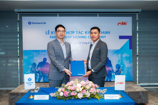 Shinhan Life Việt Nam ký hợp tác kinh doanh bảo hiểm với Công ty TNHH Công nghệ FIMI