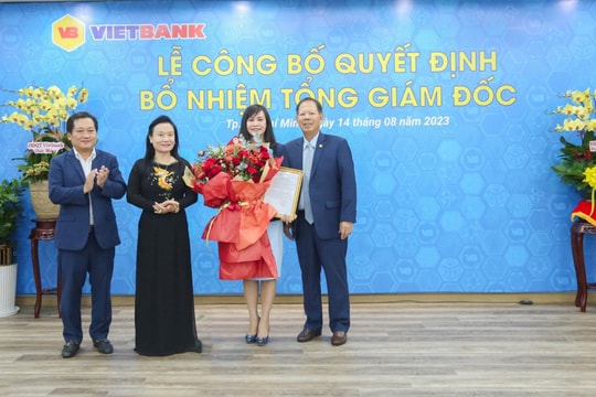 “Nữ tướng” Trần Tuấn Anh làm Tổng Giám đốc Vietbank