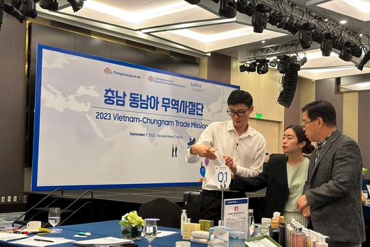 Kết nối nhiều cơ hội hợp tác mới giữa doanh nghiệp tỉnh Chungnam, Hàn Quốc với các doanh nghiệp nhập khẩu Việt Nam