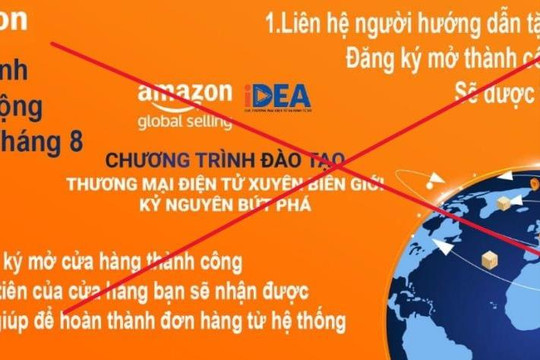Cảnh báo mạo danh logo, tên Amazon Global Selling Việt Nam để lừa đảo