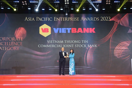 Vietbank nhận giải thưởng doanh nghiệp xuất sắc châu Á 2023
