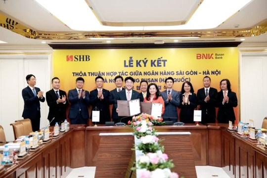 SHB thiết lập quan hệ hợp tác với Ngân hàng Busan