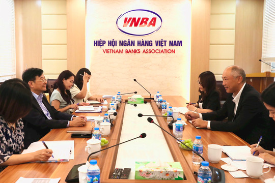 Hiệp hội Ngân hàng làm việc với Ngân hàng MUFG chi nhánh Hà Nội