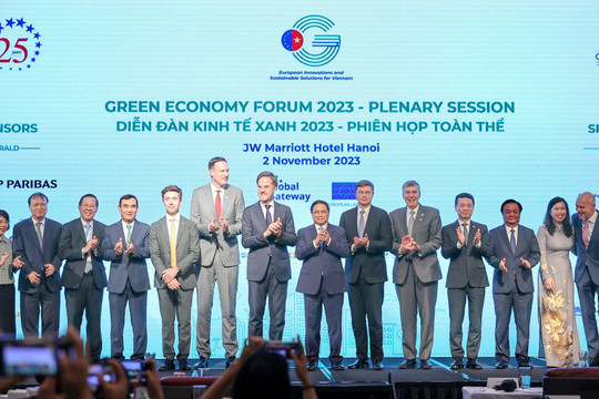 Việt Nam ủng hộ mạnh mẽ các chiến lược, sáng kiến và chính sách của EU trong phát triển xanh