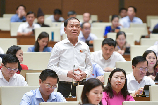 Đại biểu Lê Thanh Vân: “Không phân biệt dự án công, dự án tư, tránh tình trạng 2 giá, bất bình đẳng”