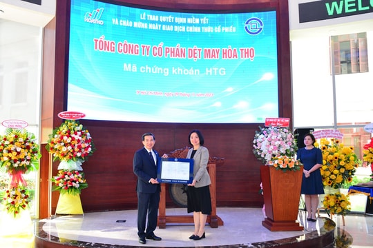 Chính thức giao dịch hơn 36 triệu cổ phiếu HTG của Tổng Công ty cổ phần dệt may Hòa Thọ