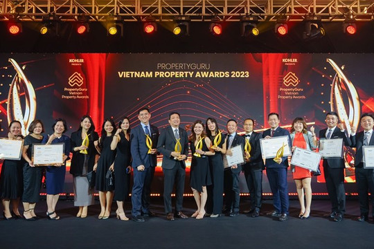 CapitaLand Development thắng lớn tại Giải thưởng Bất động sản Việt Nam PropertyGuru 2023
