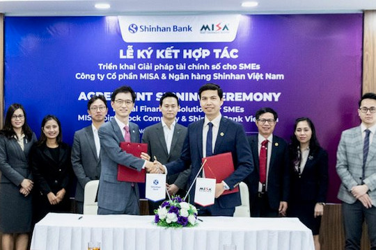 Ngân hàng Shinhan Việt Nam và Công ty MISA hợp tác triển khai giải pháp tài chính số cho doanh nghiệp SMEs
