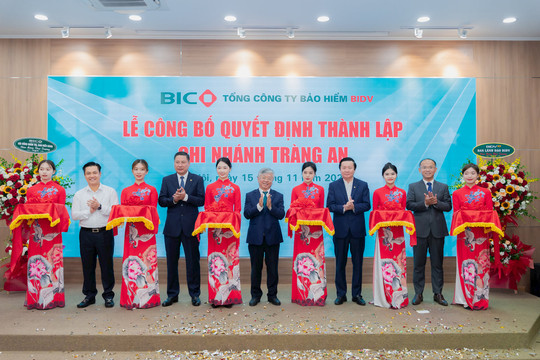 BIC khai trương hoạt động 2 chi nhánh mới BIC Kiên Giang và BIC Tràng An