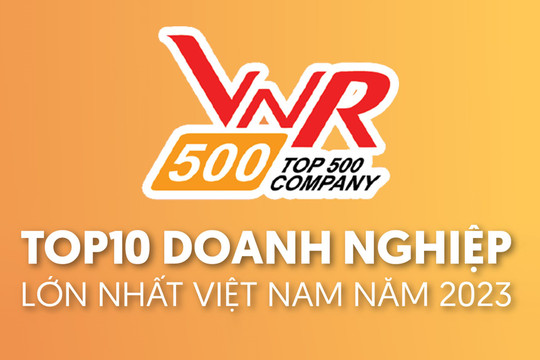 Agribank và BIDV lọt Top 10 bảng xếp hạng Top 500 doanh nghiệp lớn nhất Việt Nam năm 2023