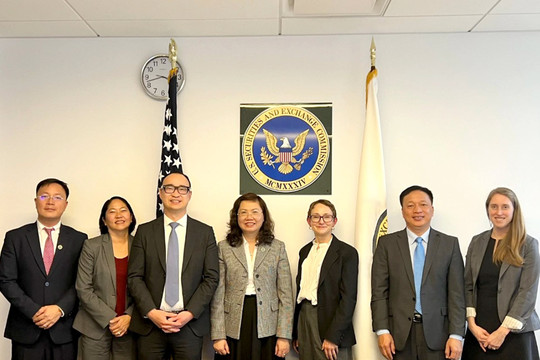 Ủy ban Chứng khoán Việt Nam và Ủy ban Chứng khoán Hoa Kỳ thúc đẩy hợp tác song phương