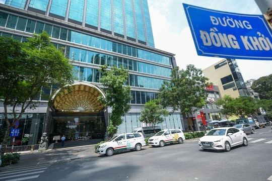 Giá thuê mặt bằng đường Đồng Khởi, phố Tràng Tiền thuộc hàng đắt nhất thế giới