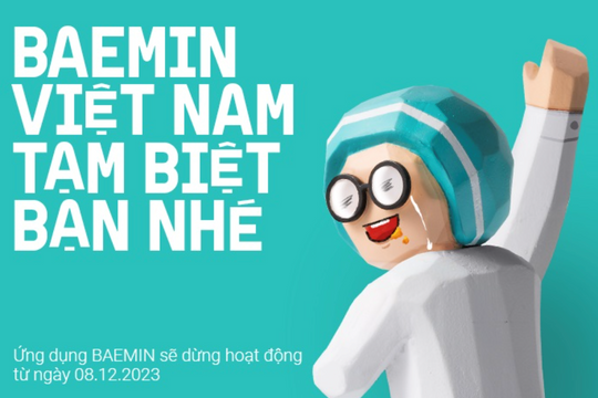 Baemin chính thức dừng hoạt động tại thị trường Việt Nam