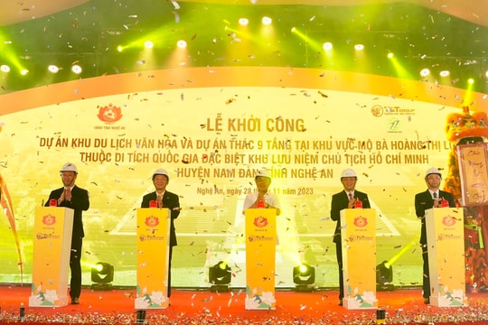 Khởi công 2 dự án thuộc Quy hoạch bảo tồn, tôn tạo, phát huy giá trị Khu lưu niệm Chủ tịch Hồ Chí Minh