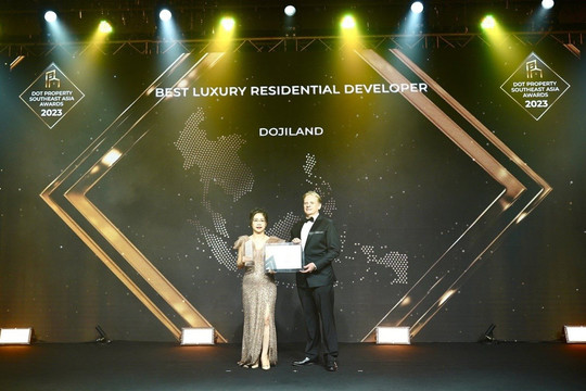 DOJILAND đón nhận bộ đôi giải thưởng danh giá Đông Nam Á
