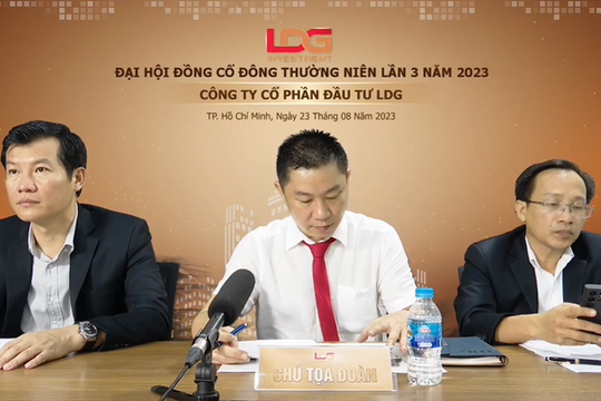 Đầu tư LDG có Chủ tịch HĐQT mới thay ông Nguyễn Khánh Hưng
