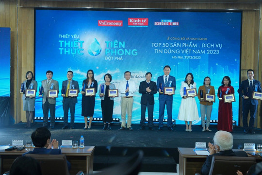 Vinh danh Top 50 Sản phẩm – Dịch vụ Tin Dùng Việt Nam 2023