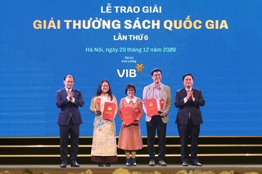 VIB đồng hành Giải thưởng Sách Quốc Gia, đóng góp tích cực vào các hoạt động tôn vinh tri thức và văn hóa Việt Nam