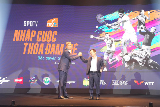 MyTV ra mắt hai kênh thể thao SPOTV và SPOTV2 độc quyền