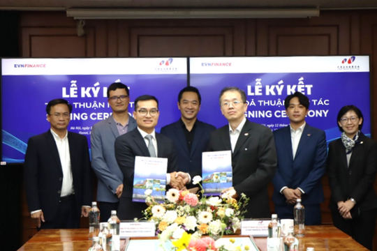 EVNFinance ký thỏa thuận hợp tác với tập đoàn tài chính hàng đầu Trung Quốc