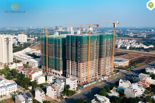 Novaland: Victoria Village đã chính thức cất nóc tháp 3