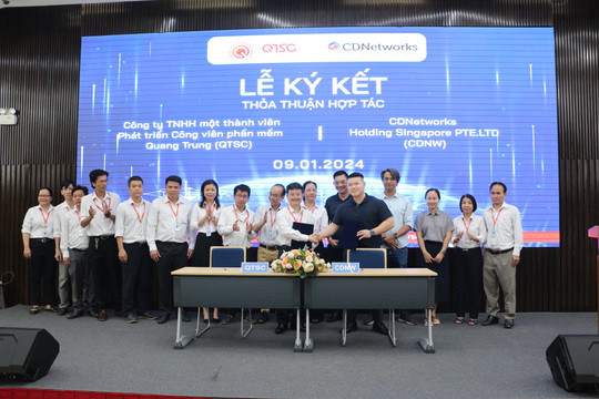 CDNetworks và Khu Công viên phần mềm Quang Trung ký hợp tác nhằm hỗ trợ doanh nghiệp phát triển kinh tế số