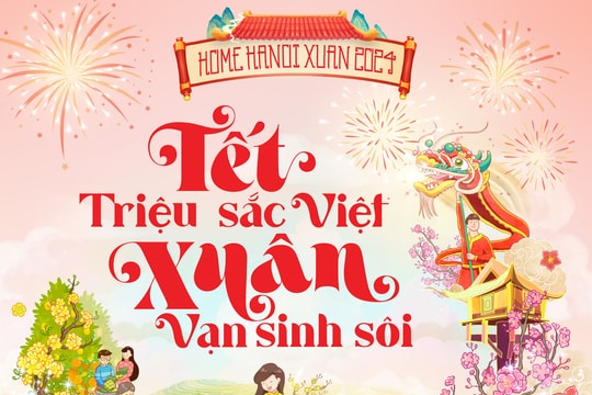 Đón Tết 3 miền ngay tại Thủ đô với đường hoa Home Hanoi Xuan 2024