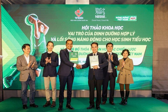 Nestlé Việt Nam và Viện Dinh dưỡng Quốc gia hợp tác nâng cao nhận thức về vai trò của dinh dưỡng
