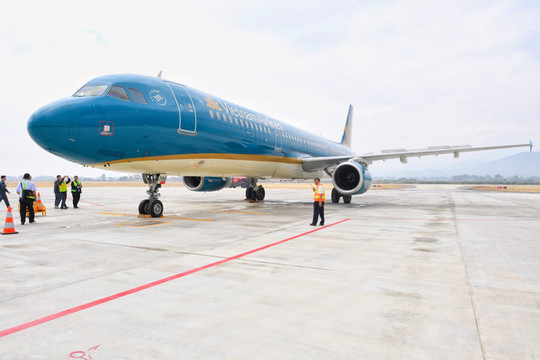 Vietnam Airlines tăng chuyến bay đến Điện Biên, sẵn sàng cho mùa Lễ hội Hoa Ban Tây Bắc