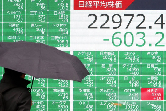 Lạm phát lõi tại Nhật Bản xuống mức thấp nhất trong 22 tháng qua