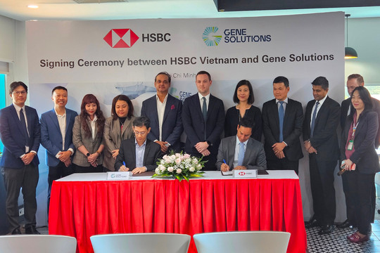 HSBC Việt Nam hợp tác chiến lược với Gene Solutions