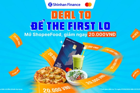Ưu đãi to để THE FIRST lo tại ShopeeFood
