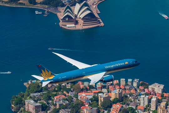 Vietnam Airlines vận chuyển 6 triệu lượt khách trên đường bay Việt Nam - Australia