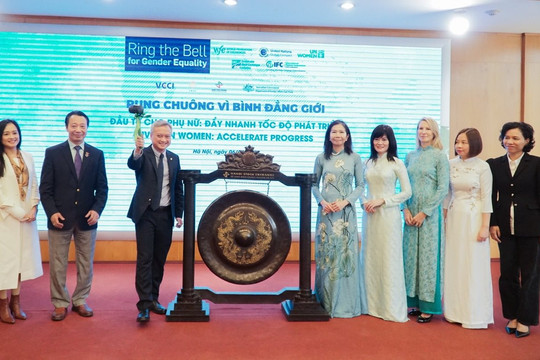 BIDV hưởng ứng chiến dịch “Rung chuông vì Bình đẳng giới”
