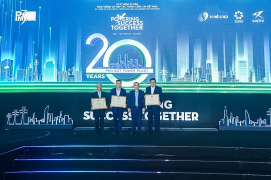 Sau 20 năm vận hành thương mại thành công, Tập đoàn Sembcorp chuyển giao Nhà máy điện Phú Mỹ 3 cho EVN